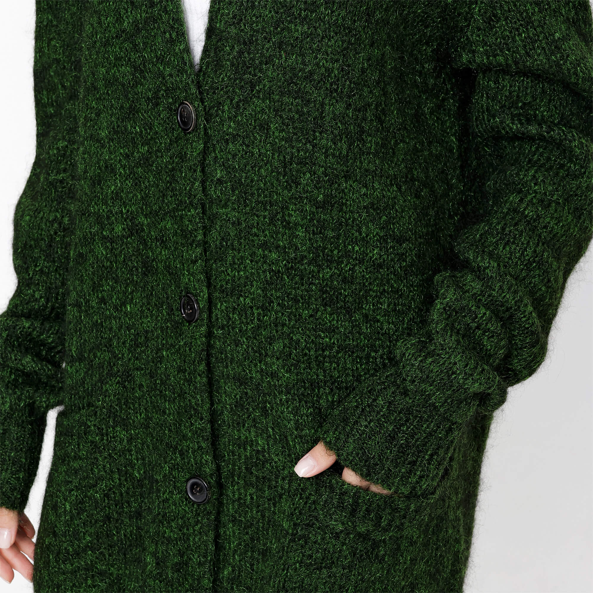 Isabel Marant - Green Mohair Cardigan